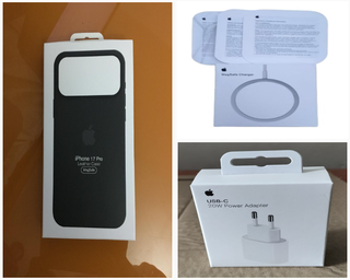 Funda iPhone 17 Pro Piel + Magsafe + Cargador