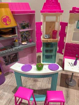 Barbie Restaurante Cocina Muñeca Accesorios