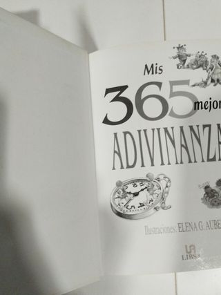 Mis 365 mejores adivinanzas
