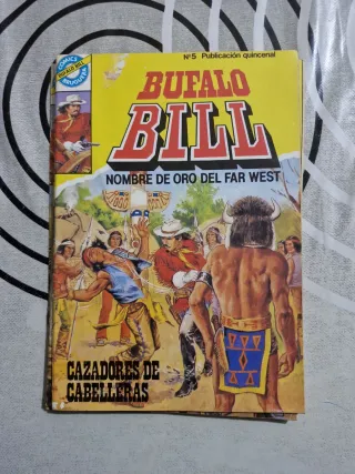 6 Tebeos de Bufalo Bill nombre de oro del far west