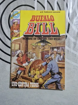 6 Tebeos de Bufalo Bill nombre de oro del far west