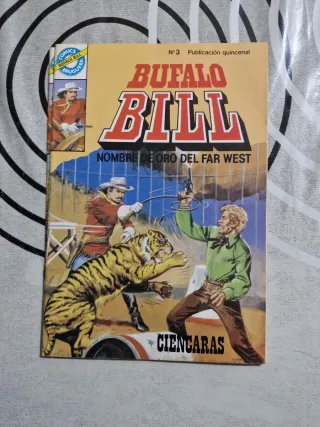 6 Tebeos de Bufalo Bill nombre de oro del far west