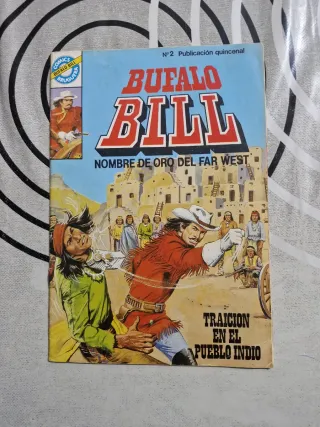 6 Tebeos de Bufalo Bill nombre de oro del far west