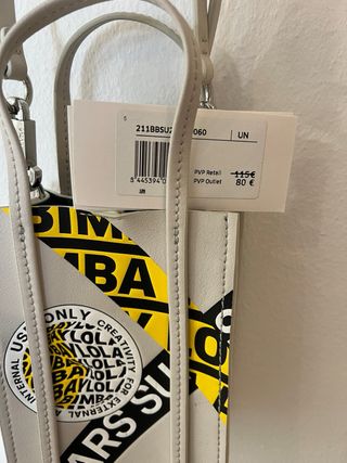 Bolso Bimba y Lola Beige Multicolor