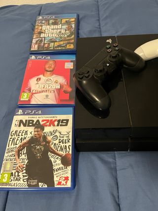 PS4 FAT 500GB + 2 Mandos + 3 Juegos + HDMI