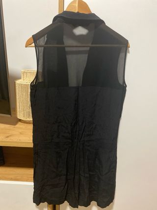 Mono corto negro Zara