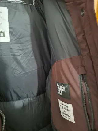 Abrigo Khujo marrón largo