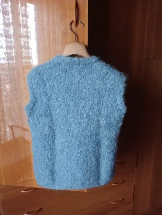 Smanicato lana bouclé Vintage