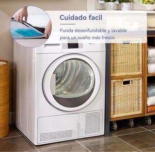 Topper Viscoelástico 160x200x7cm Amazon Basics