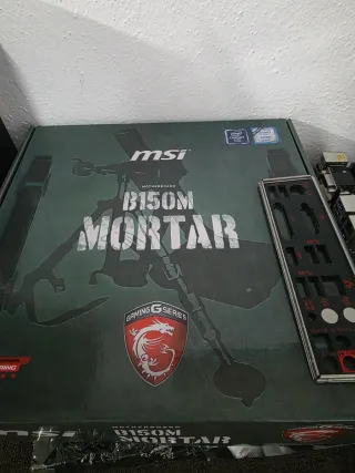 MSI B150M Mortar + 6600K + Disipador