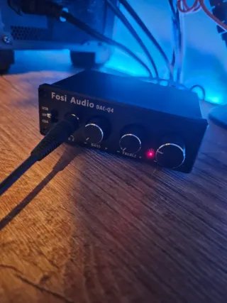 Fosi Audio DAC-Q4 Amplificatore Cuffie