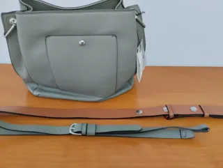 Bolso Parfois verde grisáceo