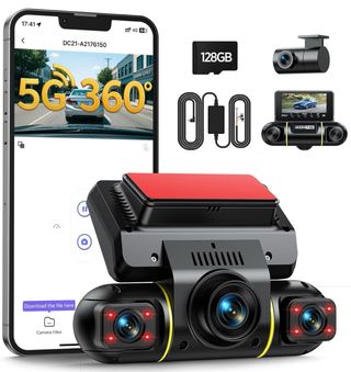 Cámara Coche Dashcam 5G 360 128GB