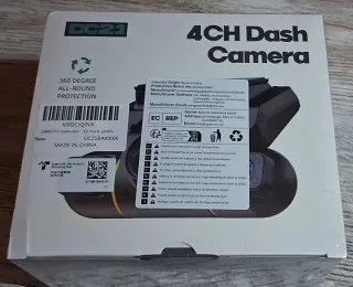 Cámara Coche Dashcam 5G 360 128GB
