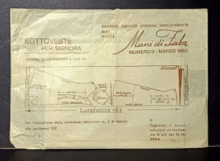 Cartamodello Mani di Fata Vintage