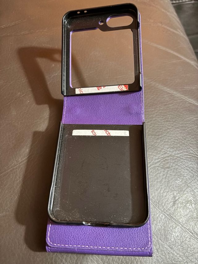 Funda Cartera Samsung Galaxy Z Flip 5 Morada