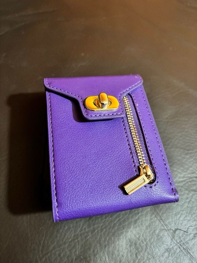 Funda Cartera Samsung Galaxy Z Flip 5 Morada
