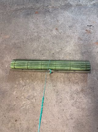 Persiana corredera madera antigua