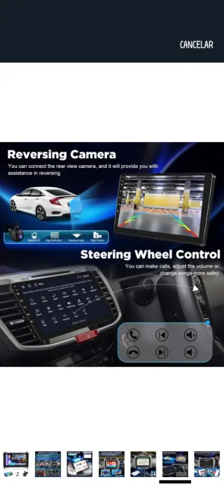 Radio Coche Mercedes CarPlay/Android Auto