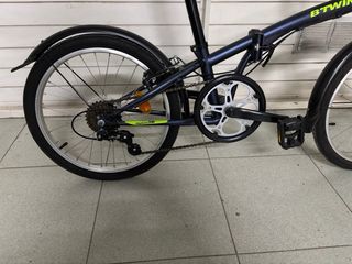 Bicicleta BTWIN Hoptown 320 plegable