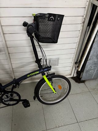 Bicicleta BTWIN Hoptown 320 plegable