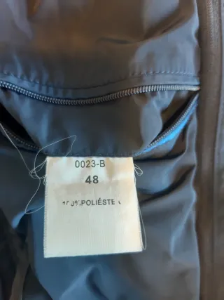 Chaqueta americana gabardina casual talla 48 color