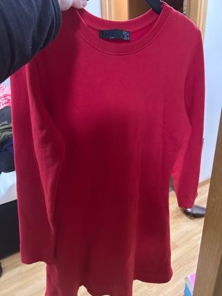 Vestido rojo Zara