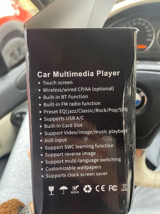 Radio 1DIN CARPLAY Universal