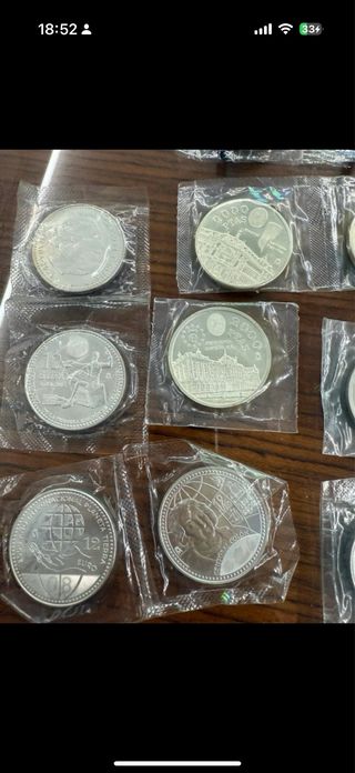 Monedas Plata 2000 Ptas España Conmemorativas