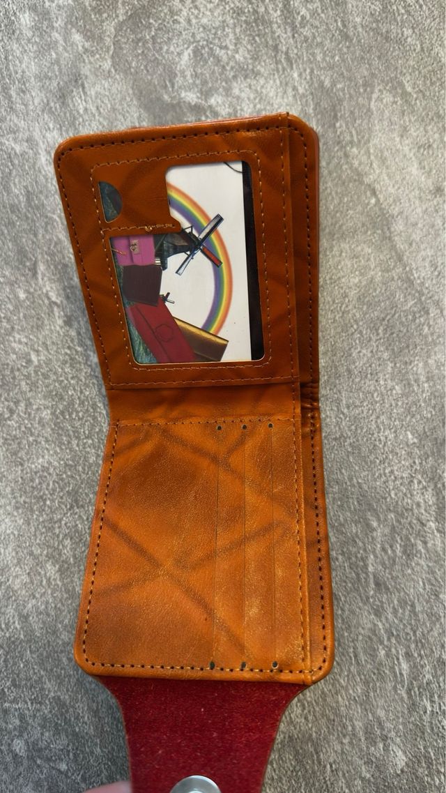 Cartera estilo billete de 100 dólares