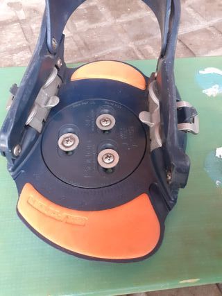 Tabla de Snowboard Verde con Fijaciones