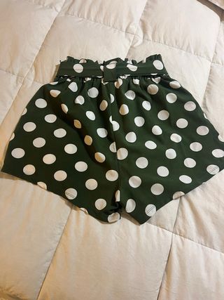 Pantaloncini Pois Vita Alta