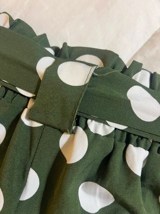 Pantaloncini Pois Vita Alta