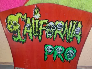 VINTAGE SKATE MONOPATIN OLD SCHOOL CALIFORNIA PRO
