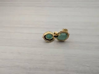 Orecchini Argento 925 Placcato Oro 18k