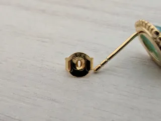 Orecchini Argento 925 Placcato Oro 18k