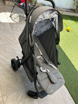 Carrito de bebé Asalvo gris