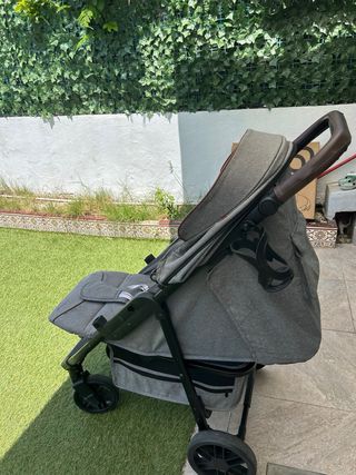 Carrito de bebé Asalvo gris