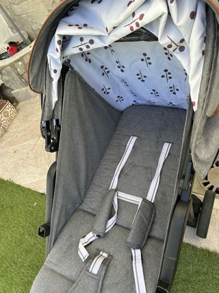 Carrito de bebé Asalvo gris