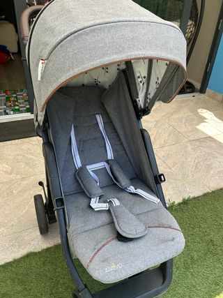 Carrito de bebé Asalvo gris