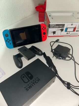 Nintendo Switch Roja y Celeste