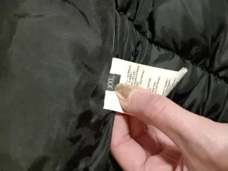 Giaccone Piumino OVS XXL Nero Caldo