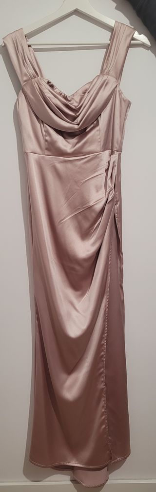 Vestido fiesta largo F&P