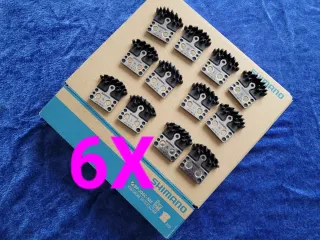 ⭐SHIMANO⭐6️⃣ PARES* Pastillas J04C Ice Tech