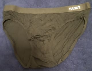 Slips Hombre Negros Hagot Talla L (Pack 6).