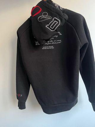 Chándal Hoodrich Negro Talla S .