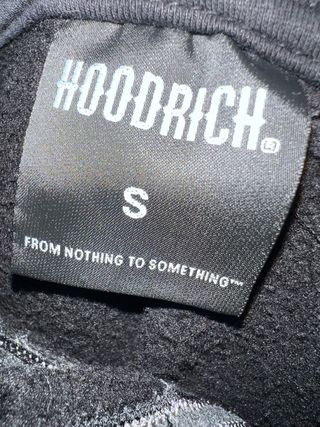 Chándal Hoodrich Negro Talla S .