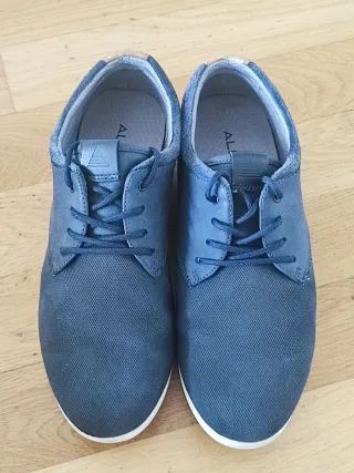 Scarpe stringate Aldo uomo blu/beige Tg 40