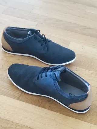 Scarpe stringate Aldo uomo blu/beige Tg 40