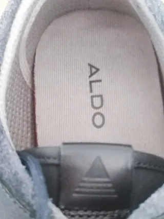 Scarpe stringate Aldo uomo blu/beige Tg 40